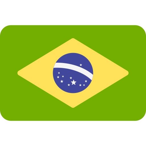 Ícone bandeira do Brasil.