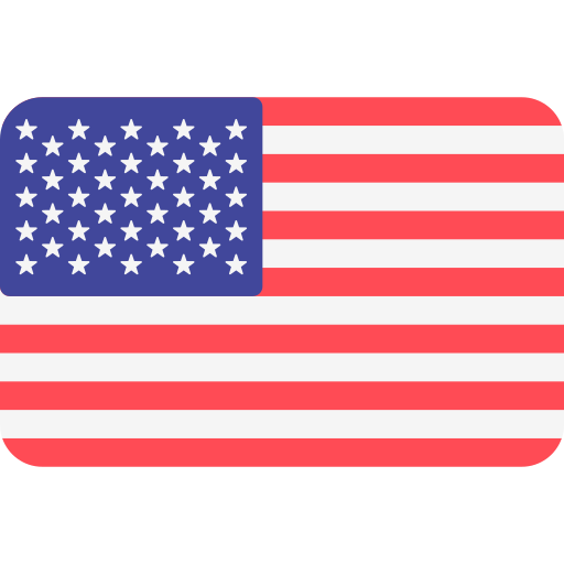 Ícone bandeira dos Estados Unidos.